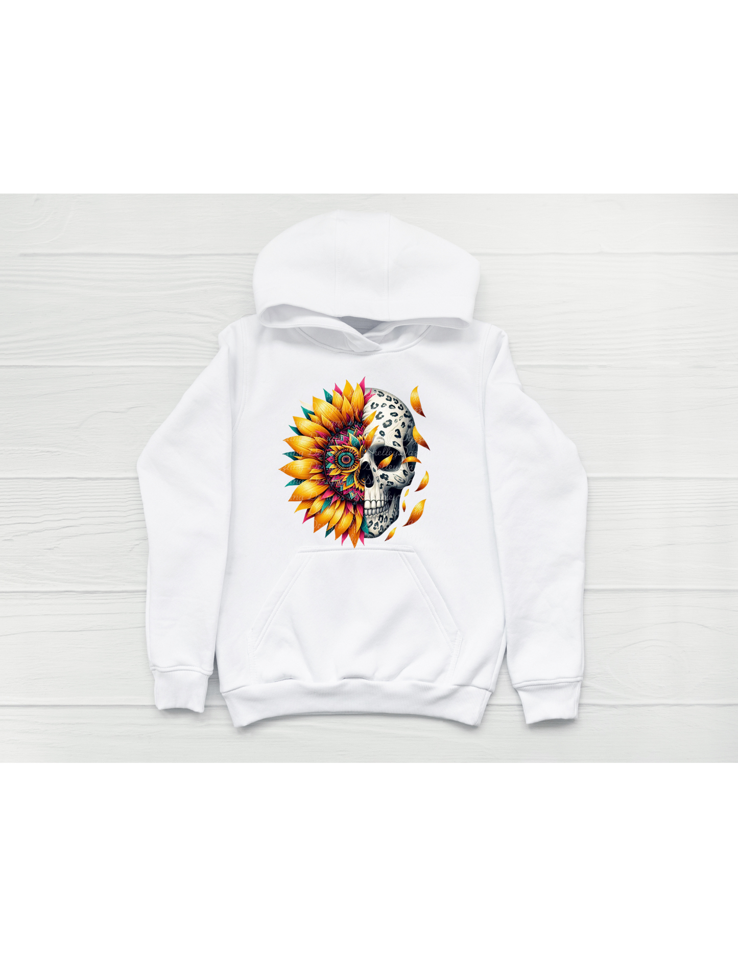 Sun Flower Skull