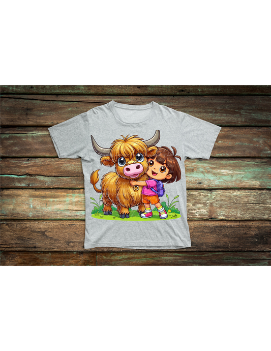 Dora & Cute Calf